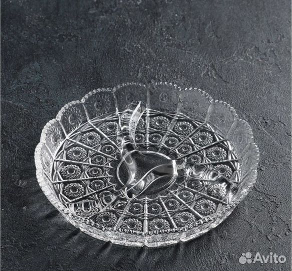 Менажница стекло