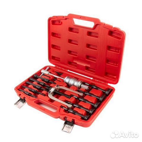 Съемник подшипников, набор 16 предметов
