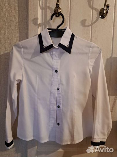 Блузка школьная 128-134