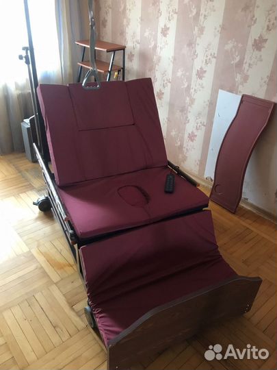 Кровать для лежачего с электричкским приводом