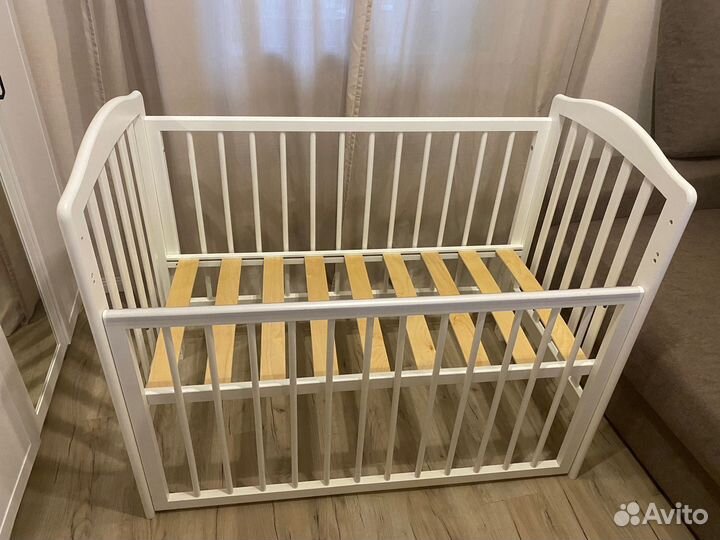 Кроватка детская из массива березы Piccolo Milano