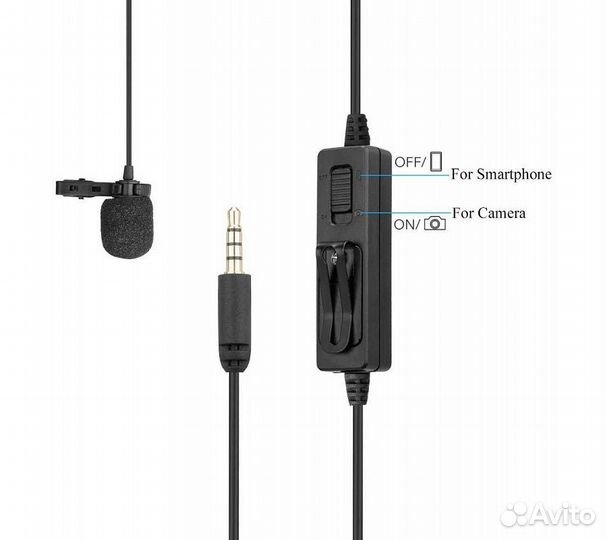 Микрофон Saramonic LavMicro-S петличный стерео