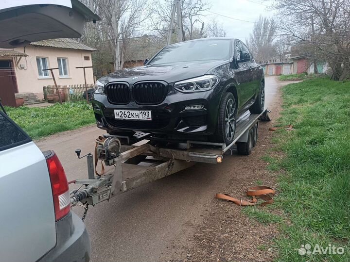 Услуги эвакуатора на прицепе