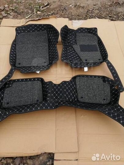 Коврики в салон 3D эко кожа Toyota Probox в Хабаро