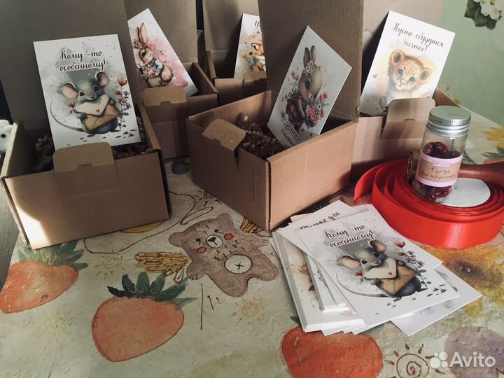 Подарочный бокс «Лесные малыши»