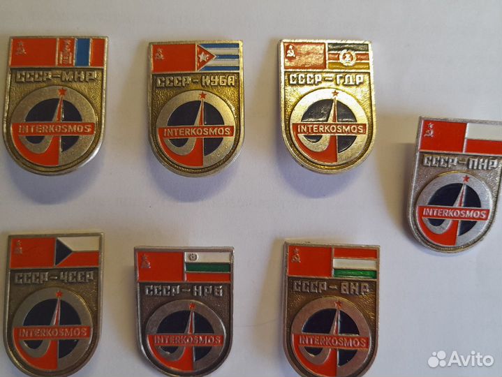 Наборы значков тематические СССР