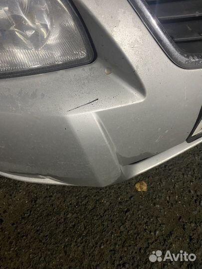 Передний бампер priora 2 снежная королева