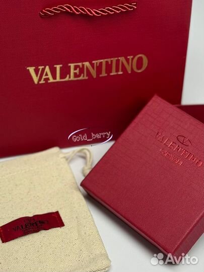 Коробка valentino для браслет кольцо серьги