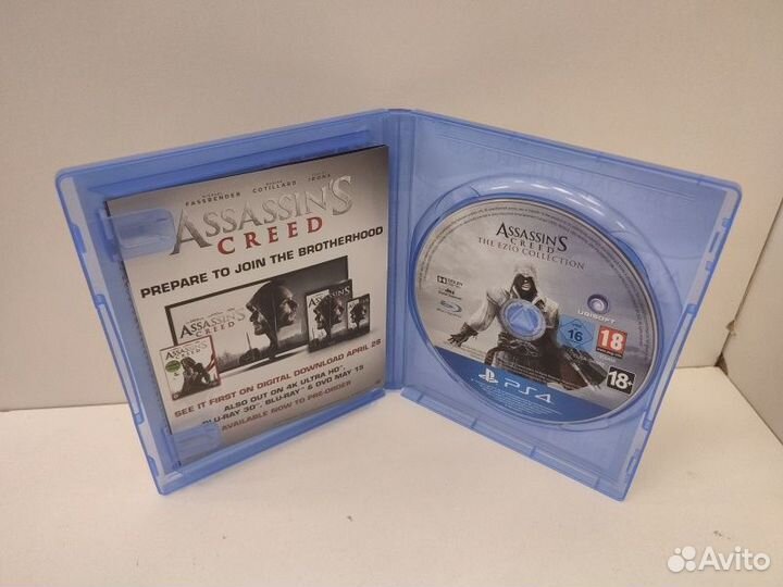 Игровые диски. Sony Playstation 4 Assasin creed Эцио Аудиторе Коллекция