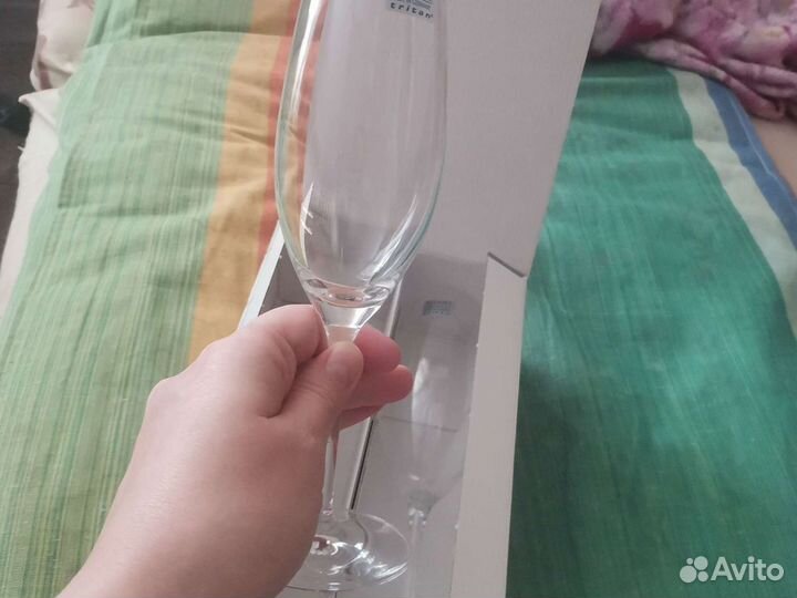 Бокалы для шампанского хрусталь