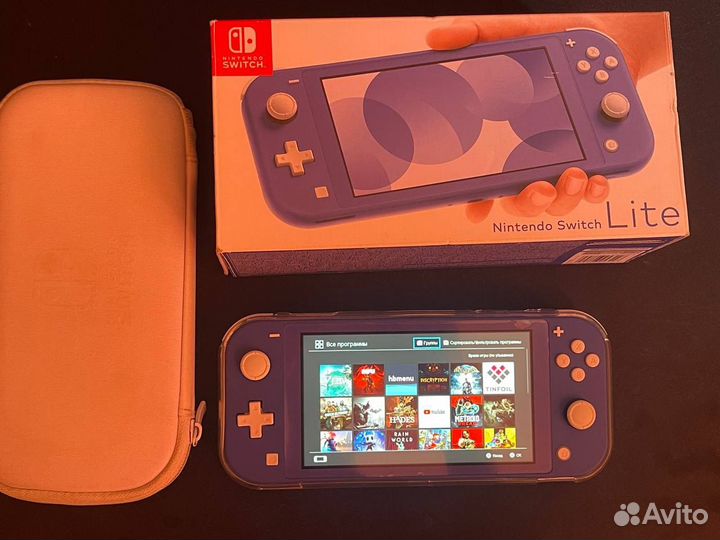 Nintendo switch lite прошитая