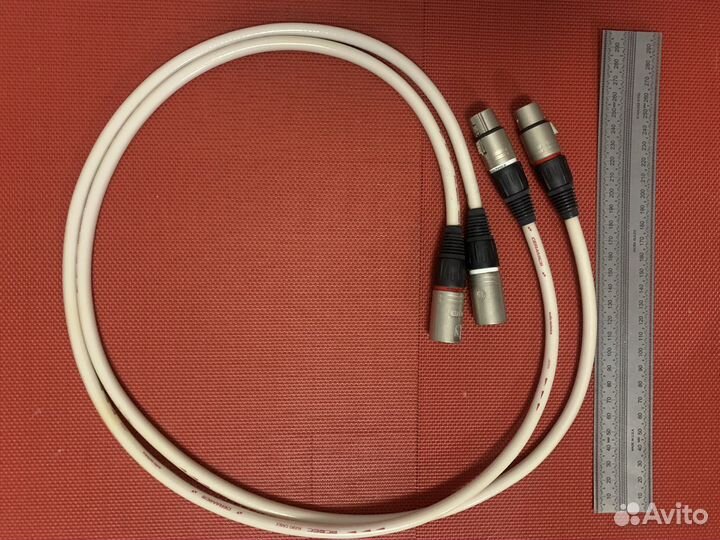 XLR-XLR / BNC-BNC - межблочный audio кабель