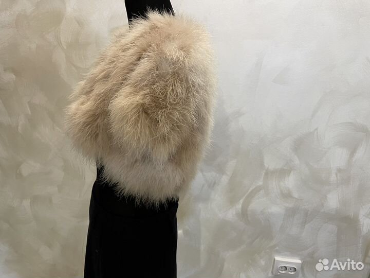 Накидка из перьев страуса