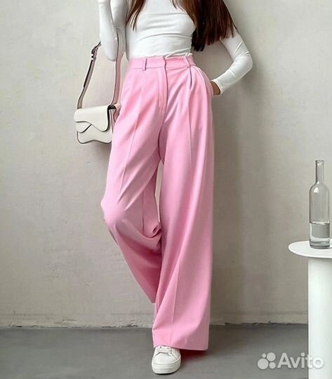 Брюки палаццо женские