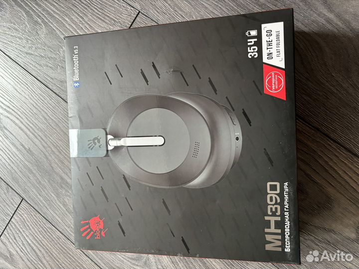 Игровые беспроводные наушники bloody mh390