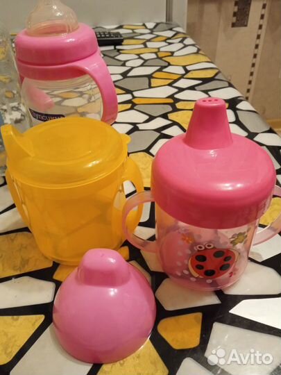 Бутылочки и поильники пакетом