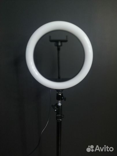 Кольцевая лампа 26 см RGB