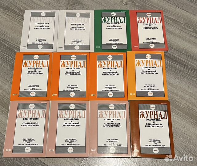 Журнал социологии и социальной антропологии