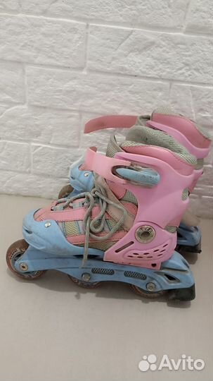 Роликовые коньки детские раздвижные 27 32