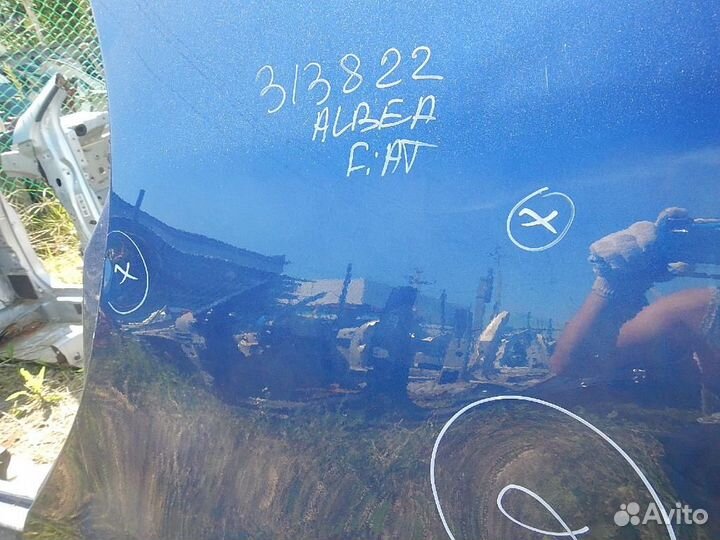 Панель боковая кузова/стойка левая Fiat Albea