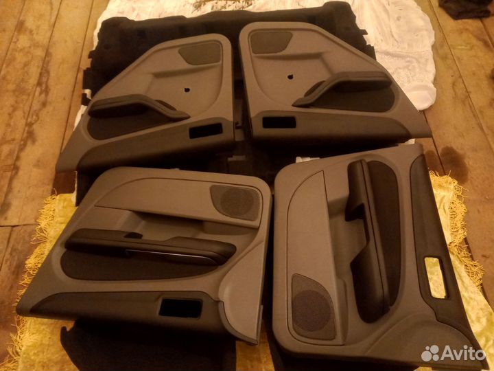 Комплект дверных карт на форд фокус 2