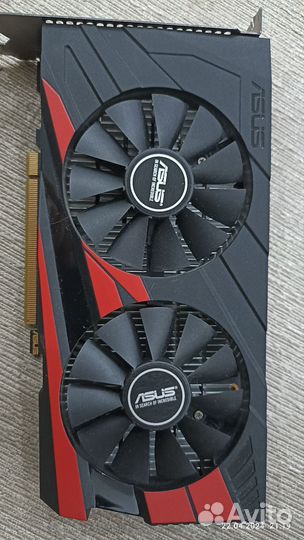 Видеокарта asus GTX 1050-2G