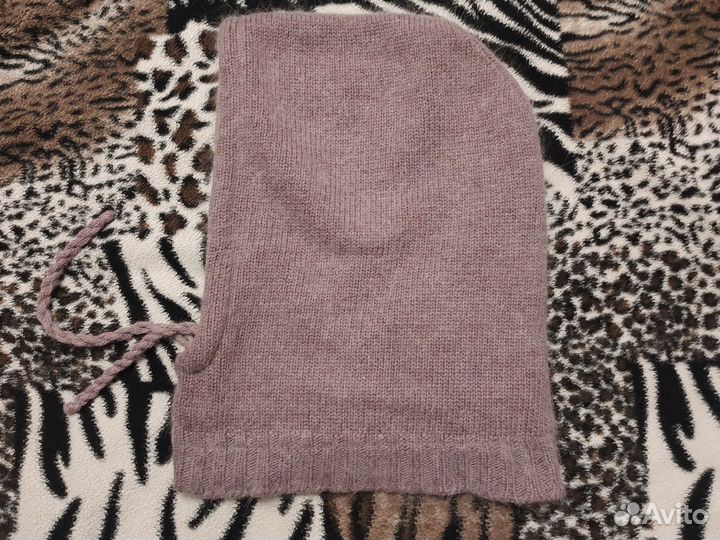 Зимняя шапка и снуд женский