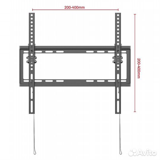 Кронштейн для тв наклонный Uniteki TM1506