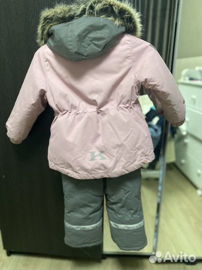 Зимний комбинезон kerry 92 для девочки