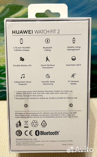 Смарт-часы Huawei watch fit 2