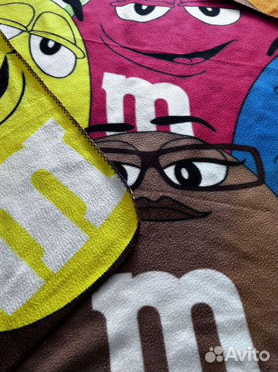 Плед детский M&Ms