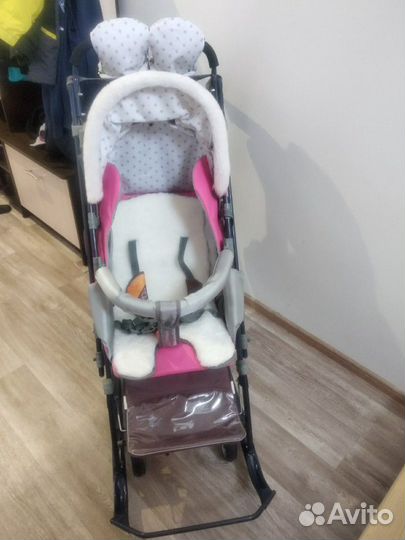 Коляска санки