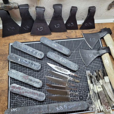 Кованные поковки (бланки), клинки и топоры