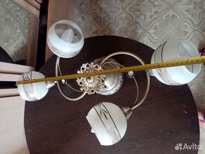 Люстры потолочные в бу