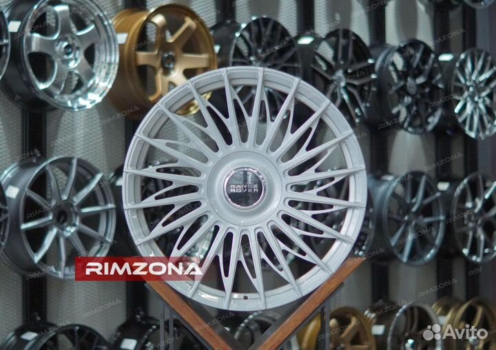 Кованые диски R22 на Range Rover Sport