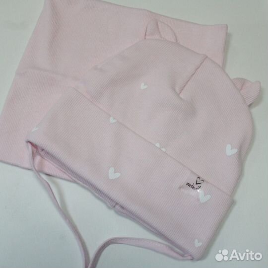 Комплект для девочки (шапка, снуд)