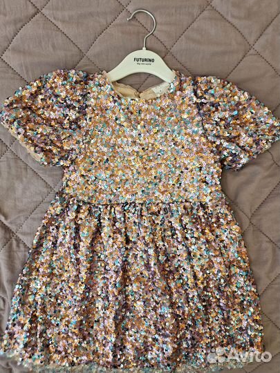 Нарядное платье для девочки р. 116