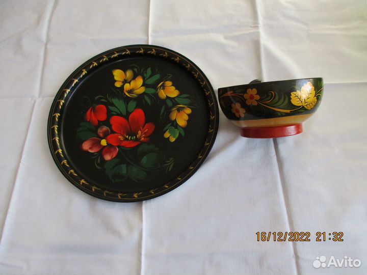 Поднос жостово СССР