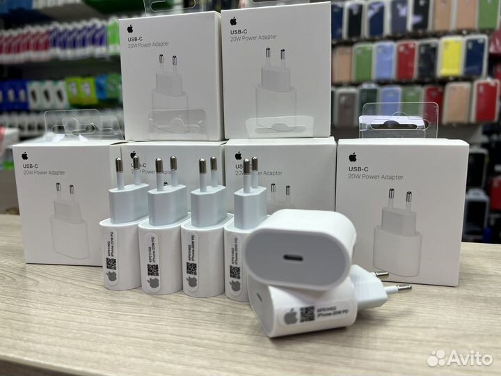 Сетевой адаптер питания 20W USB-C для iPhone (опт)