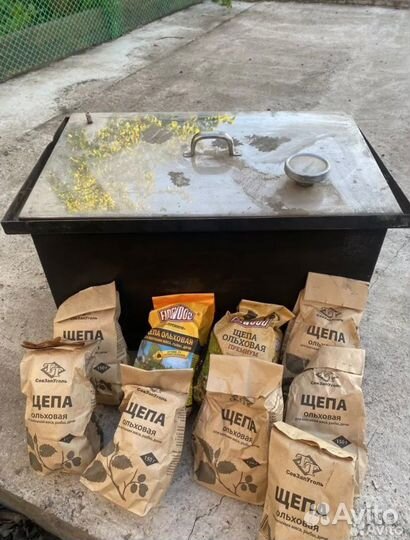 Коптильня горячего копчения из нержавейки