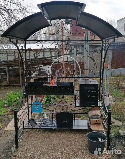 Кованый мангал