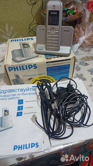 Радиотелефон philips se 630