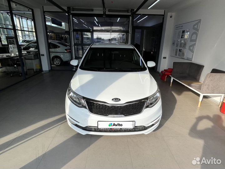 Kia Rio 1.4 МТ, 2016, 109 950 км