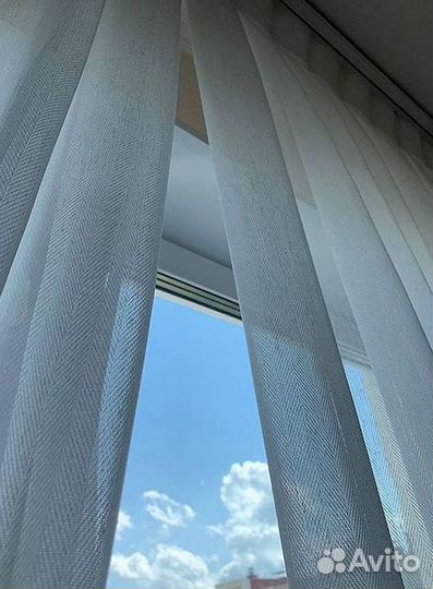 Лёгкие шторы Тюль Пошив