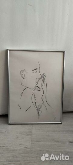 Картина А3 карандаш