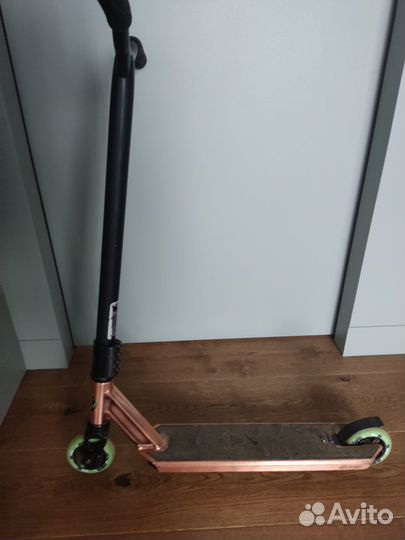 Трюковой самокат Oxelo золотой