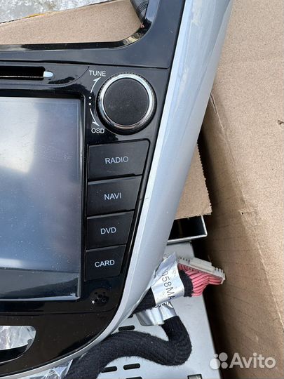 Автомагнитола на Хундай Солярис