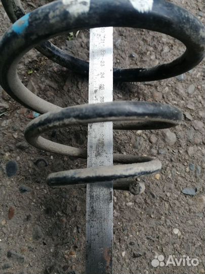 Пружина задняя opel astra h седан 93395861