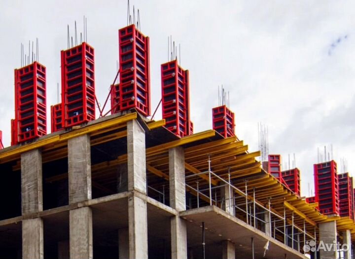 Аренда опалубки стен перекрытия колонн