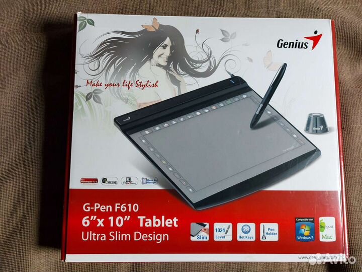 Граф. планшет Genius G-Pen F610 (полный комплект )